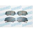 SAMKO 5SP1744 - Jeu de 4 plaquettes de frein avant