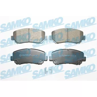 Jeu de 4 plaquettes de frein avant SAMKO OEM K0Y13328Z