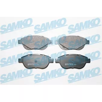 Jeu de 4 plaquettes de frein avant SAMKO OEM 425427