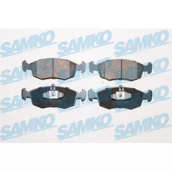 Jeu de 4 plaquettes de frein avant SAMKO OEM 68102483AA