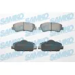 Jeu de 4 plaquettes de frein avant SAMKO [5SP1770]