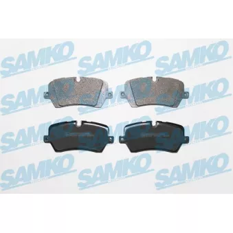 Jeu de 4 plaquettes de frein arrière SAMKO 5SP1801 pour LAND ROVER RANGE ROVER 3.0 D 4x4 - 249cv