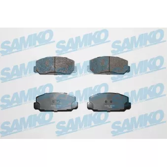 SAMKO 5SP183 - Jeu de 4 plaquettes de frein avant