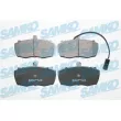 Jeu de 4 plaquettes de frein avant SAMKO [5SP1830]