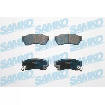 Jeu de 4 plaquettes de frein avant SAMKO OEM 45022SA0N60