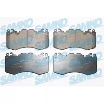 Jeu de 4 plaquettes de frein avant SAMKO OEM LR083935