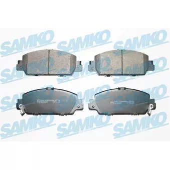 Jeu de 4 plaquettes de frein avant SAMKO OEM 45022T6MH02