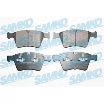 Jeu de 4 plaquettes de frein avant SAMKO 5SP1912 pour MERCEDES-BENZ CLASSE GL GL 500 - 388cv