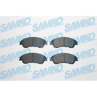 Jeu de 4 plaquettes de frein avant SAMKO OEM 55200D66Y0