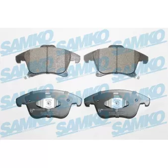 Jeu de 4 plaquettes de frein avant SAMKO 5SP1977 pour OPEL VECTRA 1.0 EcoBoost - 125cv