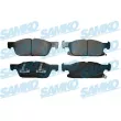 SAMKO 5SP2026 - Jeu de 4 plaquettes de frein avant