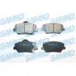 Jeu de 4 plaquettes de frein avant SAMKO [5SP2032]