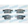 SAMKO 5SP2129 - Jeu de 4 plaquettes de frein avant