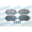 Jeu de 4 plaquettes de frein avant SAMKO [5SP2188]