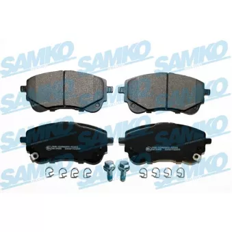 Jeu de 4 plaquettes de frein avant SAMKO OEM 0446502471
