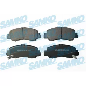 Jeu de 4 plaquettes de frein avant SAMKO OEM 4605B481