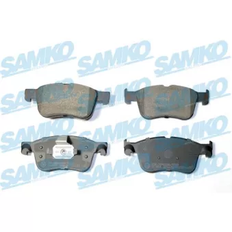 Jeu de 4 plaquettes de frein avant SAMKO OEM ktjx612k021aed