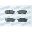 SAMKO 5SP2341 - Jeu de 4 plaquettes de frein avant