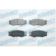 SAMKO 5SP264 - Jeu de 4 plaquettes de frein avant