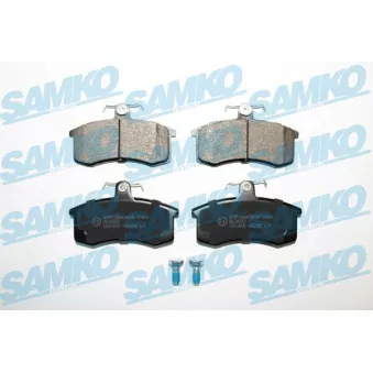 Jeu de 4 plaquettes de frein avant SAMKO OEM 21083501090