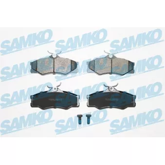 Jeu de 4 plaquettes de frein avant SAMKO OEM 251698151F