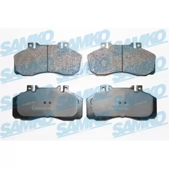 Jeu de 4 plaquettes de frein arrière SAMKO OEM 0034204420
