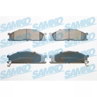 Jeu de 4 plaquettes de frein avant SAMKO OEM 4106057g90