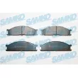 SAMKO 5SP379 - Jeu de 4 plaquettes de frein avant