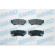 Jeu de 4 plaquettes de frein avant SAMKO [5SP396]