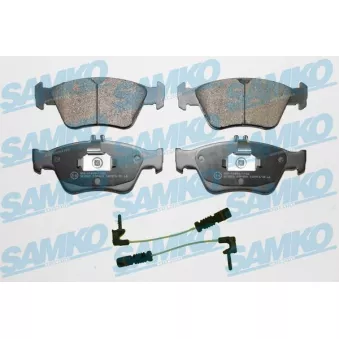 Jeu de 4 plaquettes de frein avant SAMKO OEM 0024204420