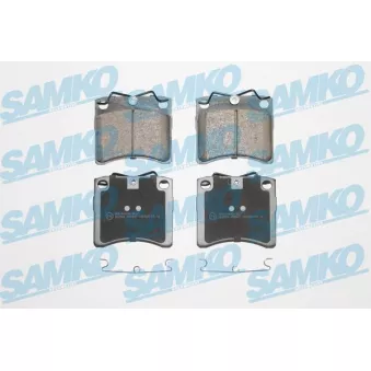 Jeu de 4 plaquettes de frein avant SAMKO OEM 701698151A
