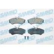 Jeu de 4 plaquettes de frein avant SAMKO [5SP439]