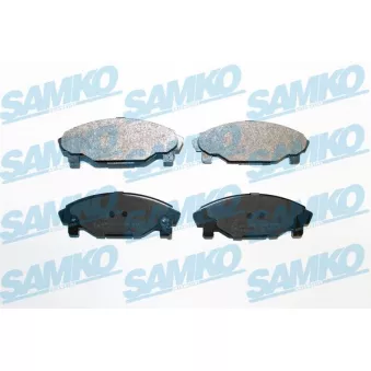 Jeu de 4 plaquettes de frein avant SAMKO OEM 0449187727000
