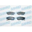 Jeu de 4 plaquettes de frein avant SAMKO [5SP519]