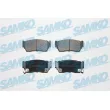 Jeu de 4 plaquettes de frein avant SAMKO [5SP520]