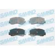 Jeu de 4 plaquettes de frein avant SAMKO [5SP532]