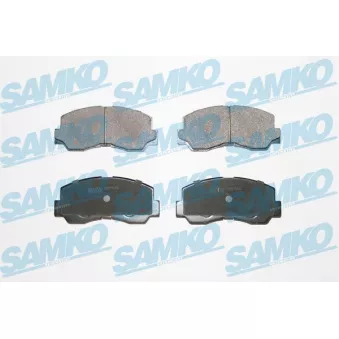 Jeu de 4 plaquettes de frein avant SAMKO OEM MR389555