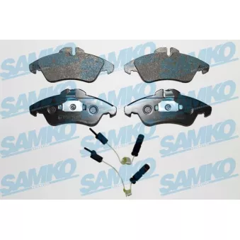 SAMKO 5SP608A - Jeu de 4 plaquettes de frein avant