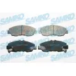 Jeu de 4 plaquettes de frein avant SAMKO [5SP641]