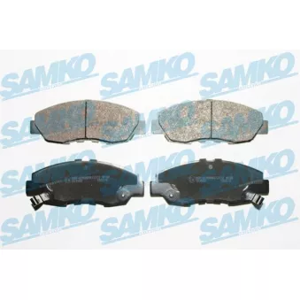 Jeu de 4 plaquettes de frein avant SAMKO OEM 45022S5D405