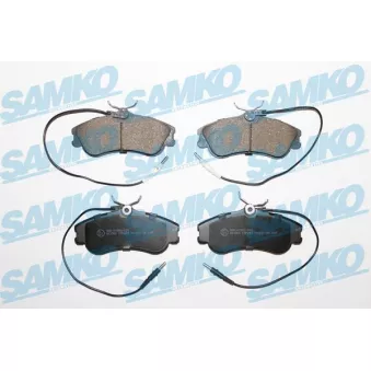 SAMKO 5SP683 - Jeu de 4 plaquettes de frein avant