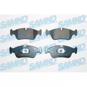 Jeu de 4 plaquettes de frein avant SAMKO OEM 6756128