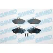 SAMKO 5SP805 - Jeu de 4 plaquettes de frein avant