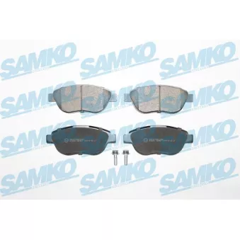 Jeu de 4 plaquettes de frein avant SAMKO OEM 425385