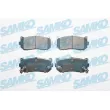 SAMKO 5SP808 - Jeu de 4 plaquettes de frein arrière