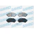 SAMKO 5SP813 - Jeu de 4 plaquettes de frein avant