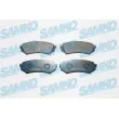Jeu de 4 plaquettes de frein arrière SAMKO [5SP835]
