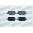 SAMKO 5SP850 - Jeu de 4 plaquettes de frein arrière