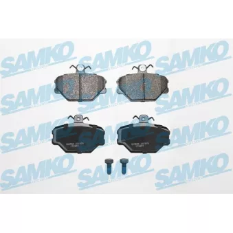 SAMKO 5SP916 - Jeu de 4 plaquettes de frein avant
