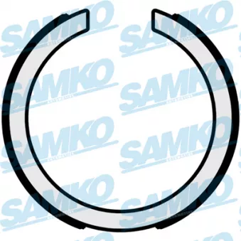 Jeu de mâchoires de frein, frein de stationnement SAMKO OEM b521030
